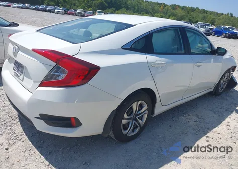 2017 Honda Civic Lx из США, поврежденный, VIN 19XFC2F59HE058000